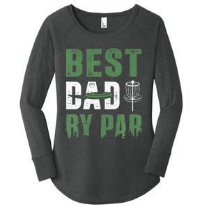 Fathers Day Best Cat Dad By Par Cheer Dad Women's Perfect Tri Tunic Long Sleeve Shirt