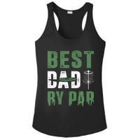 Fathers Day Best Cat Dad By Par Cheer Dad Ladies PosiCharge Competitor Racerback Tank