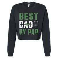 Fathers Day Best Cat Dad By Par Cheer Dad Cropped Pullover Crew