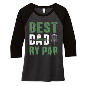 Fathers Day Best Cat Dad By Par Cheer Dad Women's Tri-Blend 3/4-Sleeve Raglan Shirt