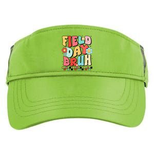 Field Day Bruh Groovy Funny Saying Field Day 2024 Teacher Adult Drive Performance Visor