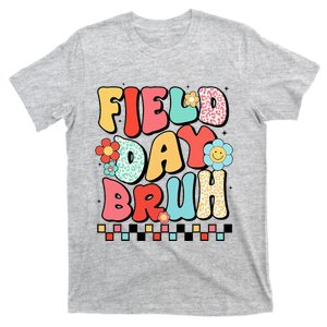 Field Day Bruh Groovy Funny Saying Field Day 2024 Teacher T-Shirt