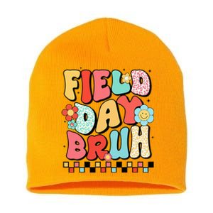 Field Day Bruh Groovy Funny Saying Field Day 2024 Teacher Short Acrylic Beanie