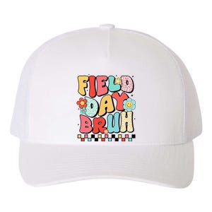 Field Day Bruh Groovy Funny Saying Field Day 2024 Teacher Yupoong Adult 5-Panel Trucker Hat