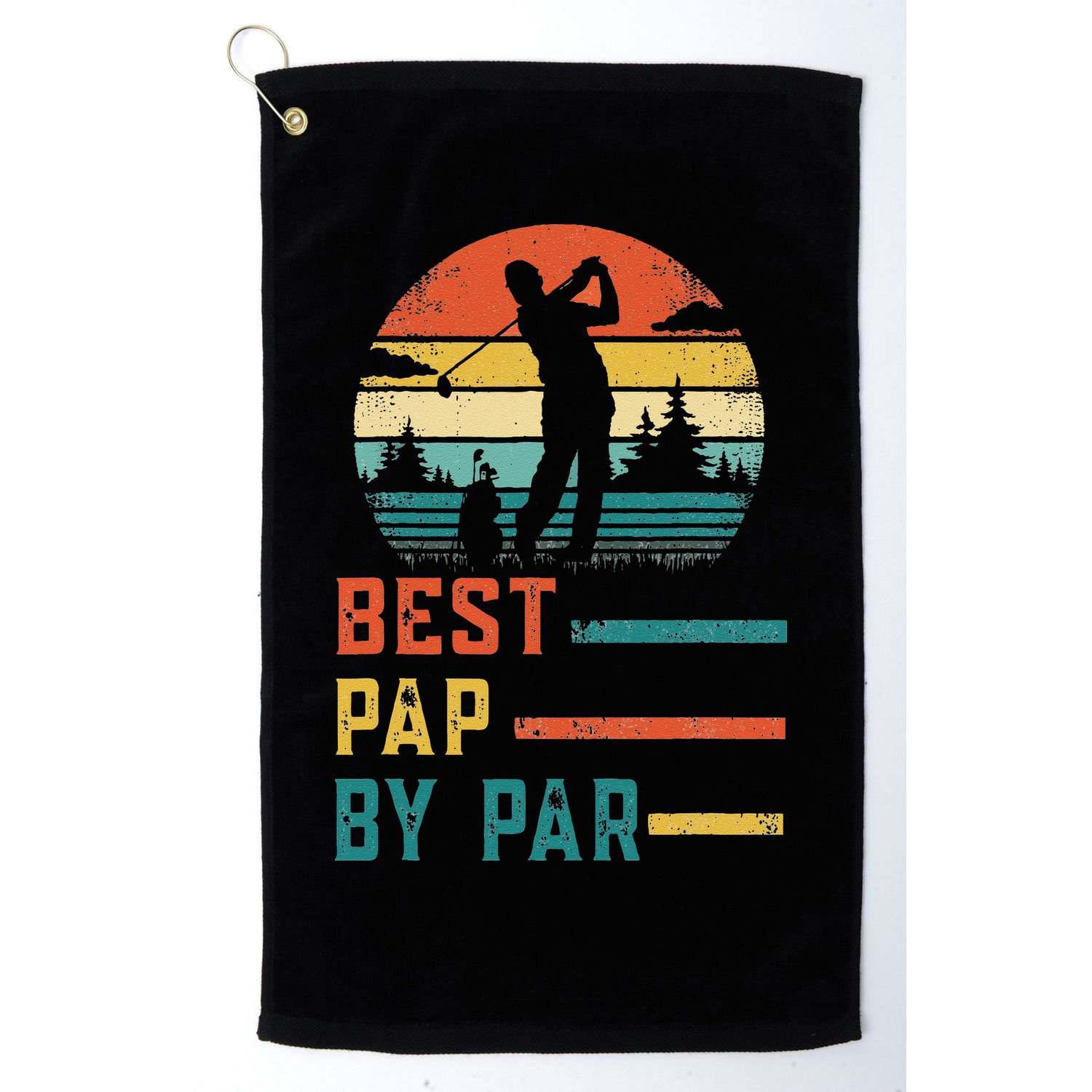 Fathers Day Best Pap By Par Golf Gifts For Dad Grandpa Golf Towel
