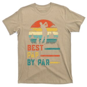 Fathers Day Best Pap By Par Golf Gifts For Dad Grandpa T-Shirt