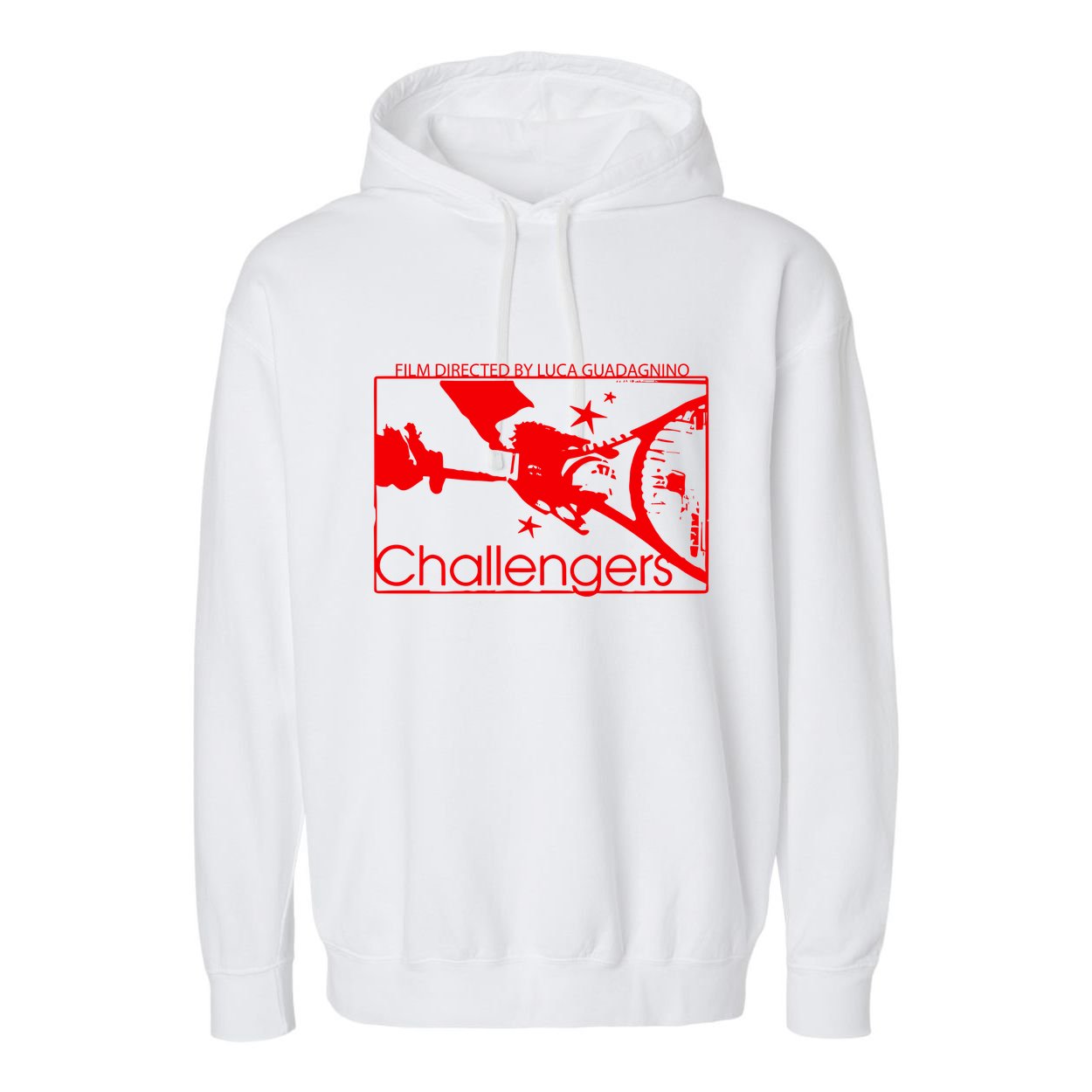 Film Directed By Luca Guadagnino Challengers Garment-Dyed Fleece Hoodie