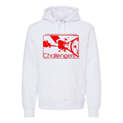 Film Directed By Luca Guadagnino Challengers Premium Hoodie