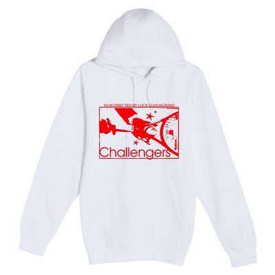 Film Directed By Luca Guadagnino Challengers Premium Pullover Hoodie