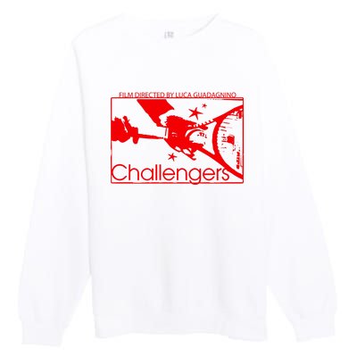 Film Directed By Luca Guadagnino Challengers Premium Crewneck Sweatshirt