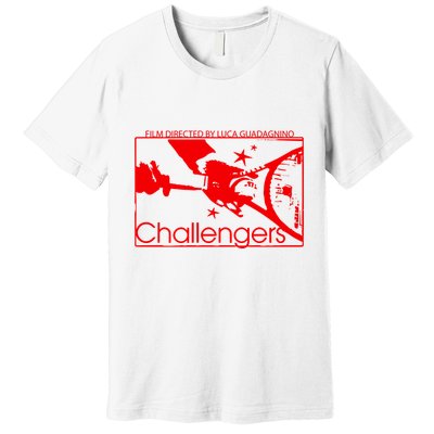 Film Directed By Luca Guadagnino Challengers Premium T-Shirt
