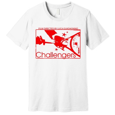 Film Directed By Luca Guadagnino Challengers Premium T-Shirt