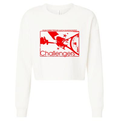 Film Directed By Luca Guadagnino Challengers Cropped Pullover Crew