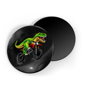 Funny Dirt Bike For Boy Dinosaur Motorcycle Riding Magnet