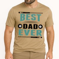 Father's Day Best Dad Ever Funny Pool Players Billiards Gift For Dad Cooling Performance Crew T-Shirt
