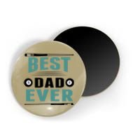 Father's Day Best Dad Ever Funny Pool Players Billiards Gift For Dad Magnet