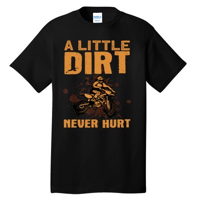 Funny Dirt Bike For Motocross Dirtbike Lover Tall T-Shirt