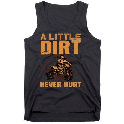 Funny Dirt Bike For Motocross Dirtbike Lover Tank Top