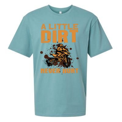 Funny Dirt Bike For Motocross Dirtbike Lover Sueded Cloud Jersey T-Shirt