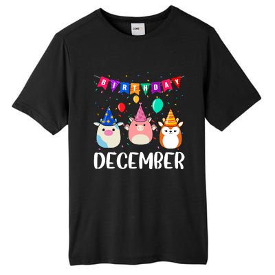 Funny December Birthday Tall Fusion ChromaSoft Performance T-Shirt