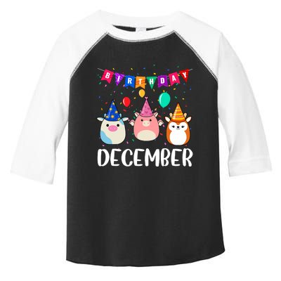 Funny December Birthday Toddler Fine Jersey T-Shirt