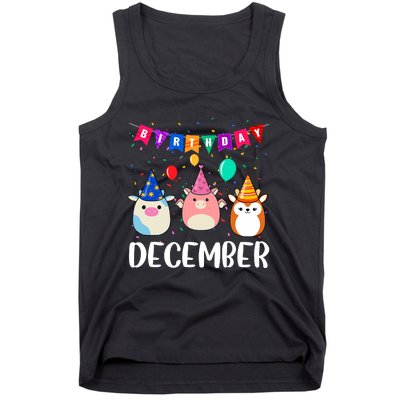 Funny December Birthday Tank Top