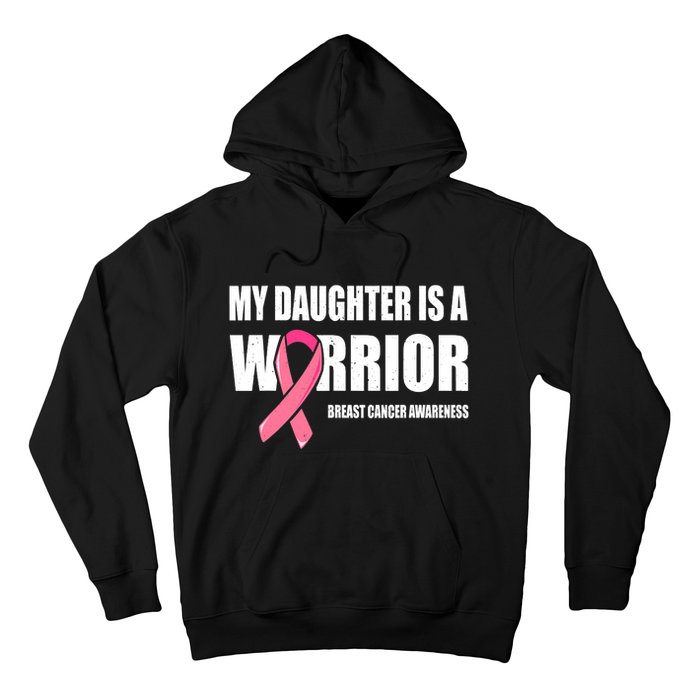 Funny Daughter Breast Cancer Breast Cancer Warrior Hoodie