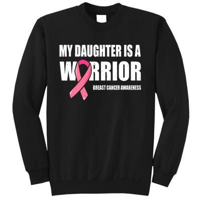 Funny Daughter Breast Cancer Breast Cancer Warrior Sweatshirt