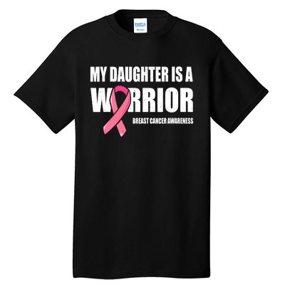 Funny Daughter Breast Cancer Breast Cancer Warrior Tall T-Shirt