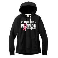 Funny Daughter Breast Cancer Breast Cancer Warrior Women's Fleece Hoodie