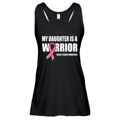 Funny Daughter Breast Cancer Breast Cancer Warrior Ladies Essential Flowy Tank