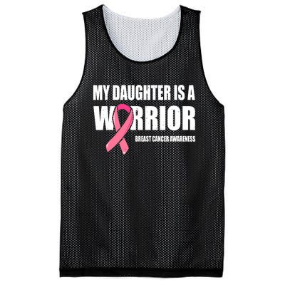 Funny Daughter Breast Cancer Breast Cancer Warrior Mesh Reversible Basketball Jersey Tank