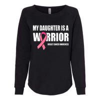 Funny Daughter Breast Cancer Breast Cancer Warrior Womens California Wash Sweatshirt