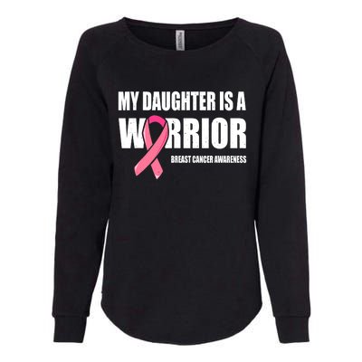 Funny Daughter Breast Cancer Breast Cancer Warrior Womens California Wash Sweatshirt