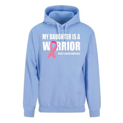 Funny Daughter Breast Cancer Breast Cancer Warrior Unisex Surf Hoodie