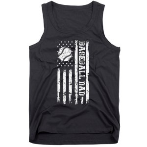 Fathers Day Baseball Dad Gifts Dad Tank Top