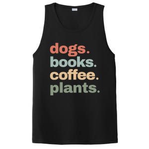 Funny Dogs Books Coffee Plant Lover Gardening Mothers Day Gift PosiCharge Competitor Tank