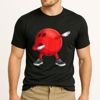 Funny Dab Bowling Ball Bowler Bowling Player Cooling Performance Crew T-Shirt