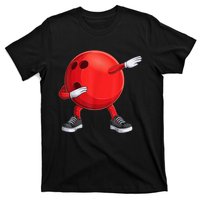 Funny Dab Bowling Ball Bowler Bowling Player T-Shirt