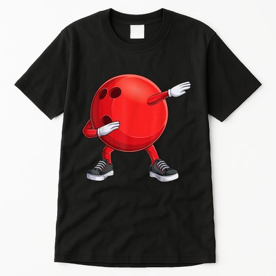 Funny Dab Bowling Ball Bowler Bowling Player Tall T-Shirt