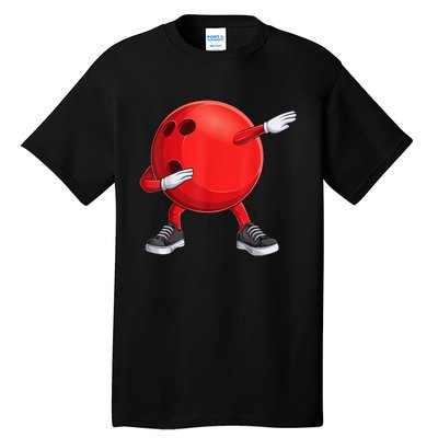 Funny Dab Bowling Ball Bowler Bowling Player Tall T-Shirt