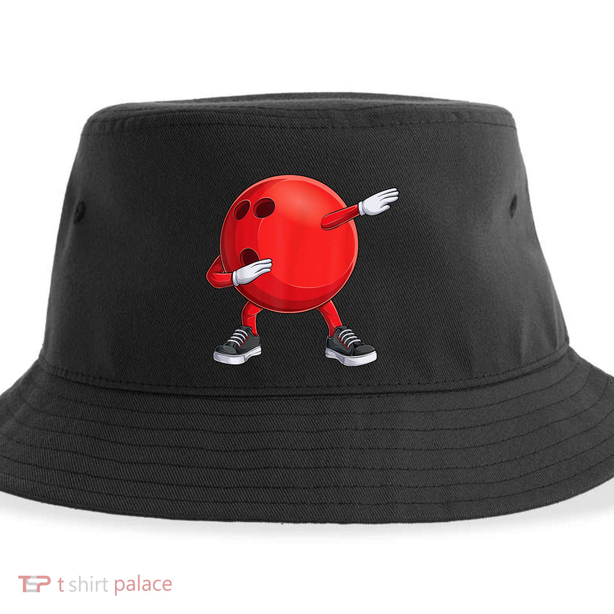 Funny Dab Bowling Ball Bowler Bowling Player Sustainable Bucket Hat
