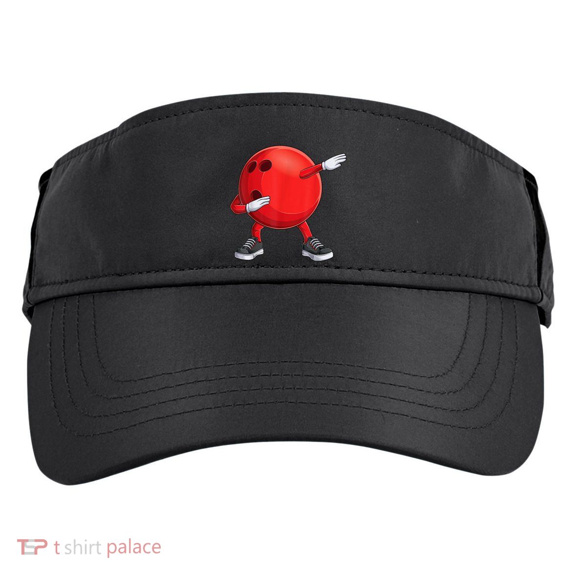 Funny Dab Bowling Ball Bowler Bowling Player Adult Drive Performance Visor