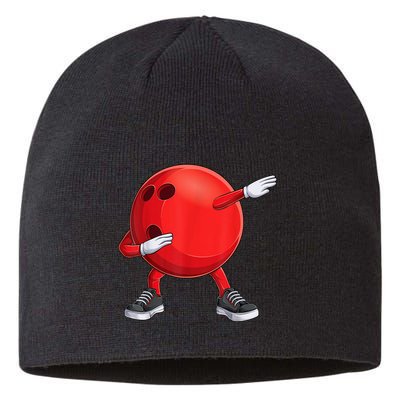 Funny Dab Bowling Ball Bowler Bowling Player Sustainable Beanie