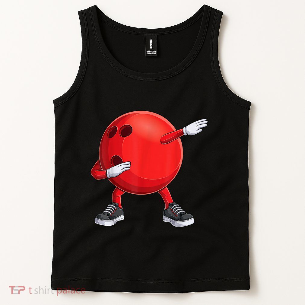 Funny Dab Bowling Ball Bowler Bowling Player Tank Top