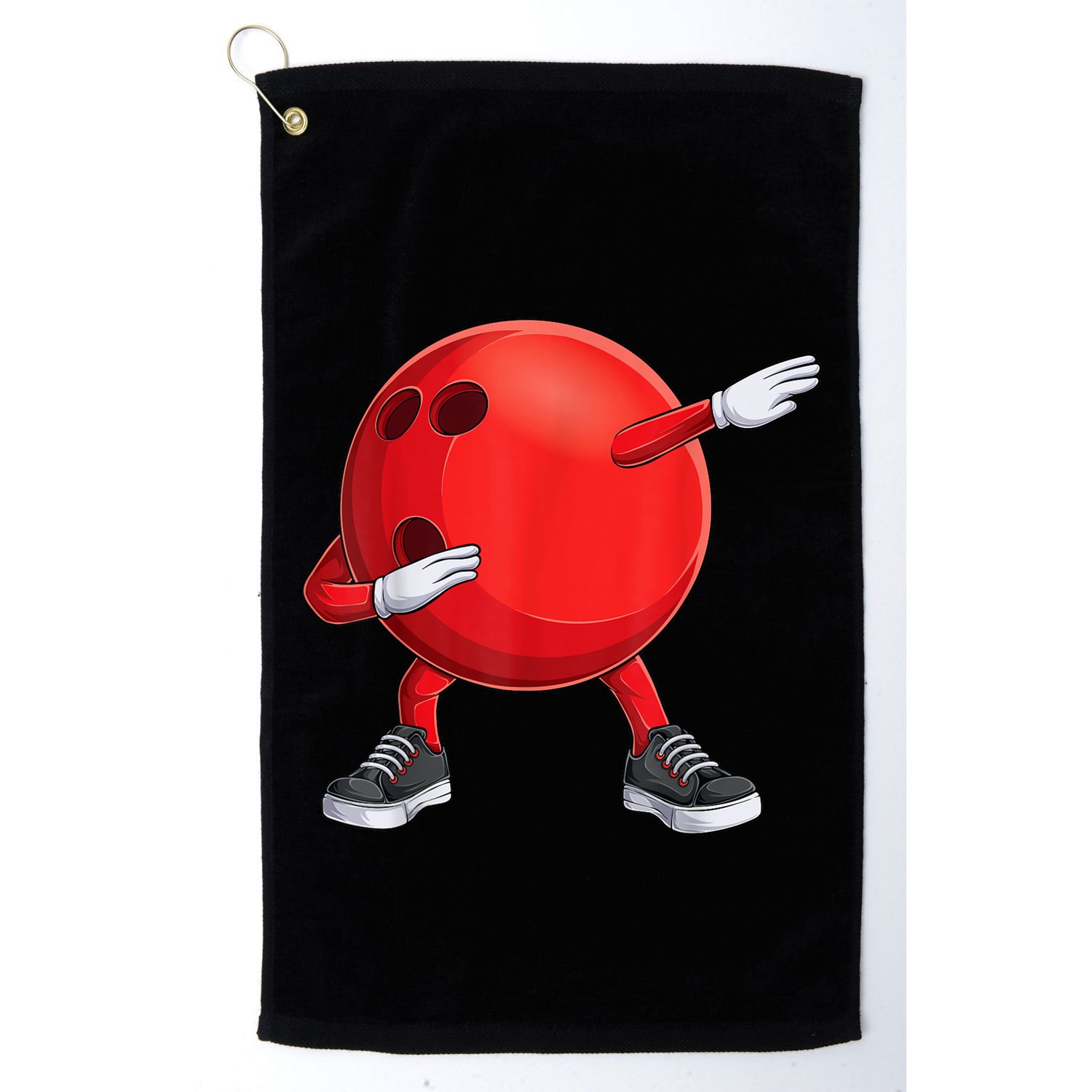 Funny Dab Bowling Ball Bowler Bowling Player Golf Towel