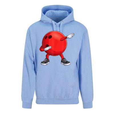 Funny Dab Bowling Ball Bowler Bowling Player Unisex Surf Hoodie