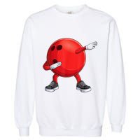Funny Dab Bowling Ball Bowler Bowling Player Garment-Dyed Sweatshirt