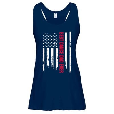 Funny Dancer Best Dance Dad Ever Ladies Essential Flowy Tank