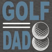 Father's Day Best Golf Dad Gift For Dad Vector Backpack